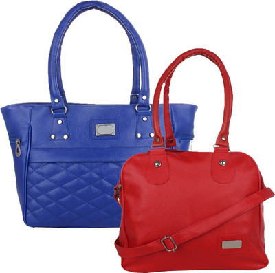 Element Cart Hand-held Bag(Red, Blue), Blue;red