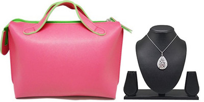 Tuelip Hand-held Bag(Pink)