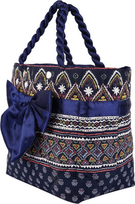kuber industries Hand-held Bag(Blue)