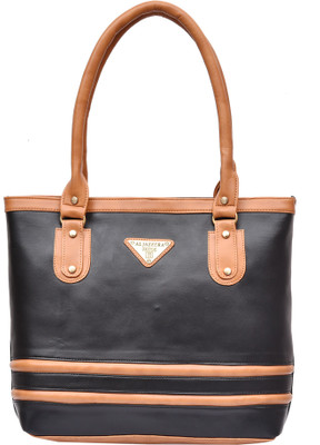 Al Jazeera Shoulder Bag(Black, Tan)