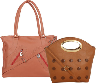 Element Cart Hand-held Bag(Brown)