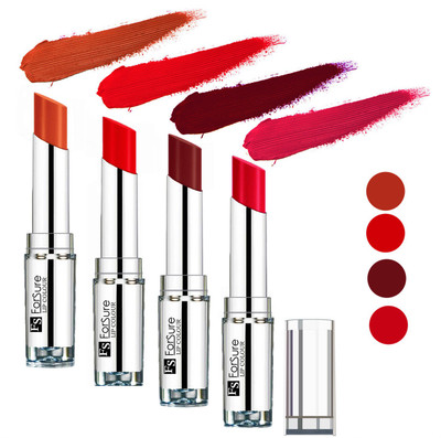 Forsure Wine,Ruby Red,Brick Nude,Hot Red Silky & Soft Touch VELVET MATTE LIPSTICK(Wine,Ruby Red,Brick Nude,Hot Red, 16 g)
Forsure Wine,Ruby Red,Brick Nude,Hot Red Silky & Soft Touch VELVET MATTE LIPSTICK(Wine,Ruby Red,Brick Nude,Hot Red, 16 g)
