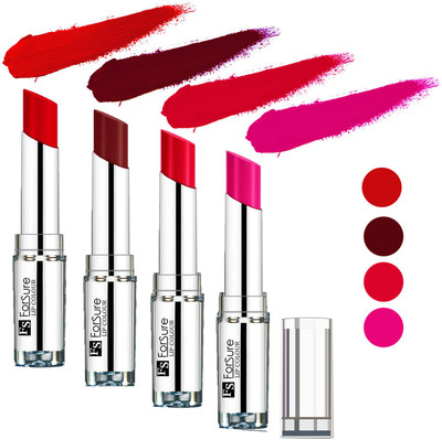 Forsure Wine,Ruby Red,Rose Pink,Romantic Red Silky & Soft Touch VELVET MATTE LIPSTICK(Wine,Ruby Red,Rose Pink,Romantic Red, 16 g)
Forsure Wine,Ruby Red,Rose Pink,Romantic Red Silky & Soft Touch VELVET MATTE LIPSTICK(Wine,Ruby Red,Rose Pink,Romantic Red, 16 g)