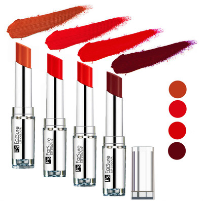 Forsure Orange,Wine,Brick Nude,Hot Red Silky & Soft Touch VELVET MATTE LIPSTICK(Orange,Wine,Brick Nude,Hot Red, 16 g)
Forsure Orange,Wine,Brick Nude,Hot Red Silky & Soft Touch VELVET MATTE LIPSTICK(Orange,Wine,Brick Nude,Hot Red, 16 g)