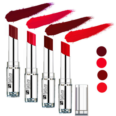 Forsure Maroon,Romantic Red,Wine,Ruby Red Silky & Soft Touch VELVET MATTE LIPSTICK(Maroon,Romantic Red,Wine,Ruby Red, 16 g)
Forsure Maroon,Romantic Red,Wine,Ruby Red Silky & Soft Touch VELVET MATTE LIPSTICK(Maroon,Romantic Red,Wine,Ruby Red, 16 g)