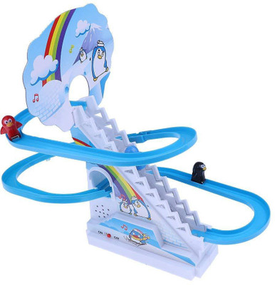 LITTLE ROCK Penguin Slide Race Set with Cheerful Music Kids Toys track racer(Multicolor)
LITTLE ROCK Penguin Slide Race Set with Cheerful Music Kids Toys track racer(Multicolor)