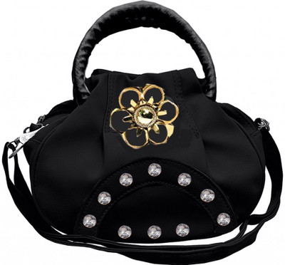 BUY FOR CHANGE LLP Women Casual, Evening/Party Black PU Sling Bag
