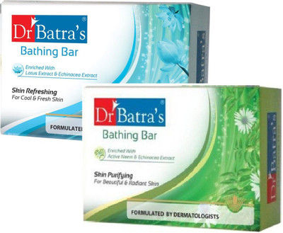 Dr. Batra's Bathing Bar (Pack of 4)(500 g, Pack of 4)