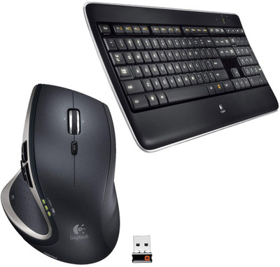 Logitech Wireless Performance Combo MX800, Backlit Keyboard, Wireless USB Mouse for PC Combo Set
Logitech Wireless Performance Combo MX800, Backlit Keyboard, Wireless USB Mouse for PC Combo Set