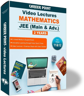 Career Point Kota Mathematics Video Lectures (11th+12th) | JEE Main & Advanced | Validity 2 Yrs | Medium : Mixed Language (E & H)(Pen Drive)
Career Point Kota Mathematics Video Lectures (11th+12th) | JEE Main & Advanced | Validity 2 Yrs | Medium : Mixed Language (E & H)(Pen Drive)