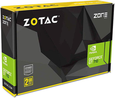 ZOTAC NVIDIA Geforce 2 GB GDDR3 Graphics Card