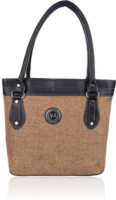 Leather Land Shoulder Bag(Brown, Black), Black;brown