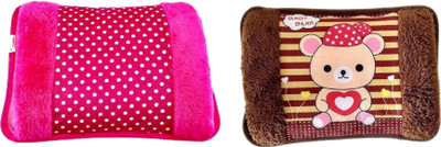 CRETO Deluxe N-100 Hot Water Bag Pack of 2 (VELVET) Extra Soft Fur Pocket Gel Electric 1L Hot Water Bag (Multi-Color) electric 1 L Hot Water Bag(Multicolor)
CRETO Deluxe N-100 Hot Water Bag Pack of 2 (VELVET) Extra Soft Fur Pocket Gel Electric 1L Hot Water Bag (Multi-Color) electric 1 L Hot Water Bag(Multicolor)