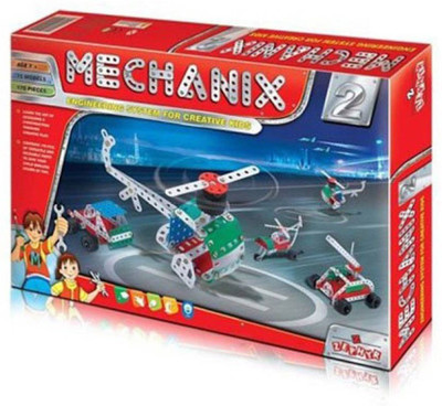 F Z COLLECTIONS Mechanix Metal Extra Fun and Creativity Loaded for Boys and Girls (102 Pieces)(Multicolor)
F Z COLLECTIONS Mechanix Metal Extra Fun and Creativity Loaded for Boys and Girls (102 Pieces)(Multicolor)