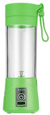 MV creation Portable USB Electric Juicer Blender, 1 Juicer(Green, 1 Jar)