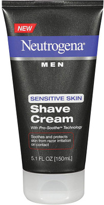 Neutrogena Men's Shaving Cream For Sensitive Skin, Pro-Soothe Technology to Protect Against Razor Bumps & Ingrown Hairs, 5.1 fl. oz (Pack of 2)(100 ml)
Neutrogena Men's Shaving Cream For Sensitive Skin, Pro-Soothe Technology to Protect Against Razor Bumps & Ingrown Hairs, 5.1 fl. oz (Pack of 2)(100 ml)