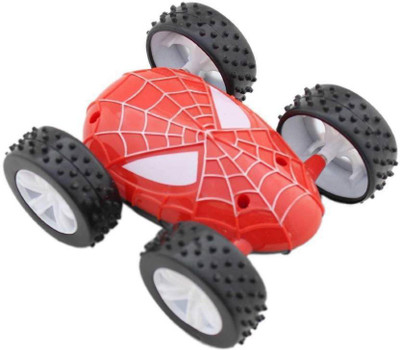 funtastik Spider duble side Pull Back toy(Red)