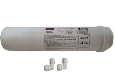BORYS HEATHY SPUN/SEDIMENT INLINE CARTRIDGE FILTER 10" WITH 2 ELBOWS Solid Filter Cartridge(5, Pack of 1)
BORYS HEATHY SPUN/SEDIMENT INLINE CARTRIDGE FILTER 10" WITH 2 ELBOWS Solid Filter Cartridge(5, Pack of 1)