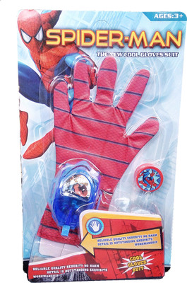 TALKING GANESHA Ultimate Spiderman Gloves With Disc Launcher, Light & Music Toy For Kids(Red)(Red)
TALKING GANESHA Ultimate Spiderman Gloves With Disc Launcher, Light & Music Toy For Kids(Red)(Red)