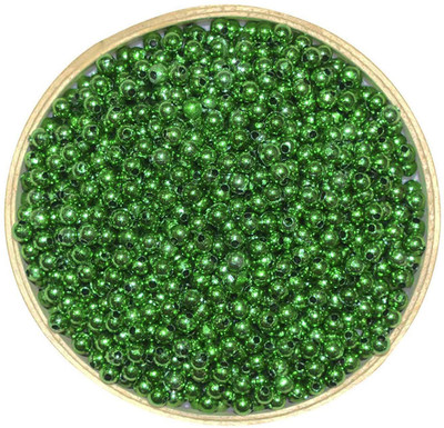 AsianHobbyCrafts Colourful Shining Beads - Round, Size - 5 mm, quantity - 50 g :Green
AsianHobbyCrafts Colourful Shining Beads - Round, Size - 5 mm, quantity - 50 g :Green
