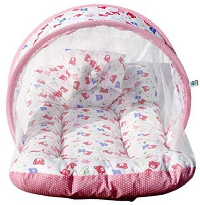 Baybee Baby Printed Mattress with Mosquito Net, 0-12 Months Teddy Net Bed Crib Bedding(Fabric, Pink)
Baybee Baby Printed Mattress with Mosquito Net, 0-12 Months Teddy Net Bed Crib Bedding(Fabric, Pink)