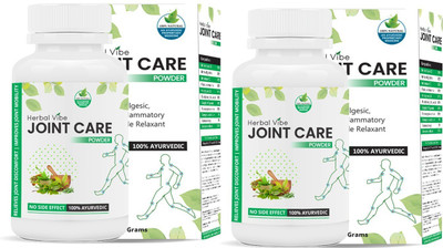 HERBAL VIBE joint Care Powder for Joint Pain Management - 100% Ayurvedic Powder(120 g)
HERBAL VIBE joint Care Powder for Joint Pain Management - 100% Ayurvedic Powder(120 g)