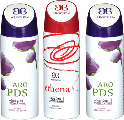arochem ARO PDS-2 & ETHENA 3 PACK COMBO DYNAMIC DEODORANT SPRAY Deodorant Spray - For Men & Women(600 ml, Pack of 3)
arochem ARO PDS-2 & ETHENA 3 PACK COMBO DYNAMIC DEODORANT SPRAY Deodorant Spray - For Men & Women(600 ml, Pack of 3)