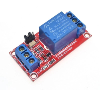 General 1 Channel 12V Relay Module Board Electronic Components Electronic Hobby Kit
General 1 Channel 12V Relay Module Board Electronic Components Electronic Hobby Kit