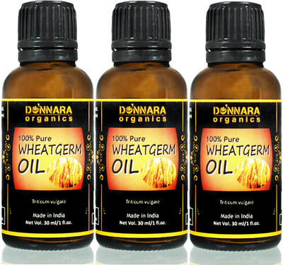 Donnara Organics 100% Pure & Natural Wheatgerm oil Combo pack of 3 bottles of 30 ml(90 ml) Hair Oil(90 ml)
Donnara Organics 100% Pure & Natural Wheatgerm oil Combo pack of 3 bottles of 30 ml(90 ml) Hair Oil(90 ml)