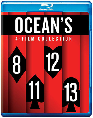 Ocean's 4 Movies Collection: Ocean's 8, 11, 12 & 13 (4-Disc Box Set)(Blu-ray English)
