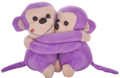 CREATIVEVILLA CUTE PURPLE COUPLE MONKEY TEDDY BEAR STUFFED PLUSH SOFT TOY - 20 cm(Multicolor)
CREATIVEVILLA CUTE PURPLE COUPLE MONKEY TEDDY BEAR STUFFED PLUSH SOFT TOY - 20 cm(Multicolor)