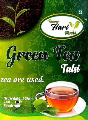 Natural Hari harbal 10 Tulsi Green Tea(100 g, Box)