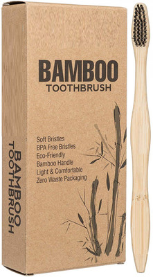 OXGENTA ™ Tree-Huggers 100% Biodegradable Organic Bamboo Toothbrush Hard Toothbrush(Pack of 47)
OXGENTA ™ Tree-Huggers 100% Biodegradable Organic Bamboo Toothbrush Hard Toothbrush(Pack of 47)
