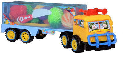 Emob 9 Pcs Realistic Velcro Sliceable Vegetables Cutting Food Truck Toy with Chopping Board and Knife(Multicolor)
Emob 9 Pcs Realistic Velcro Sliceable Vegetables Cutting Food Truck Toy with Chopping Board and Knife(Multicolor)