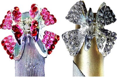 Proplady MHC_02_C15 Hair Clip, Hair Claw, Hair Pin, Bun Clip, Back Pin, Hair Accessory Set(Pink, Silver)
Proplady MHC_02_C15 Hair Clip, Hair Claw, Hair Pin, Bun Clip, Back Pin, Hair Accessory Set(Pink, Silver)