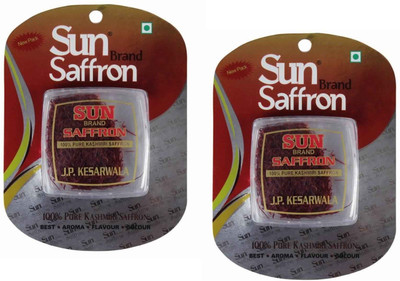 Sun Brand Saffron SunBrand Saffron 100% Pure Kashmiri Kesar 1 GM ( Pack of 2 )(2 x 0.5 g)
Sun Brand Saffron SunBrand Saffron 100% Pure Kashmiri Kesar 1 GM ( Pack of 2 )(2 x 0.5 g)