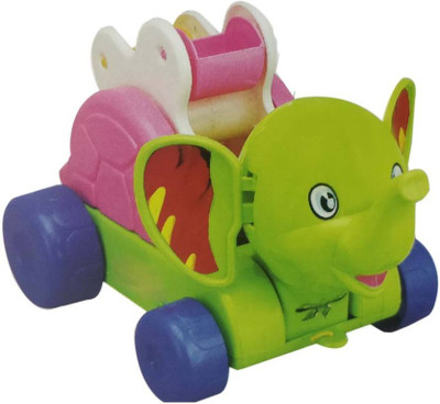 F Z COLLECTIONS Pull Along Timmy Elephant With Click Click Sound And Moving Farries Wheels(Multicolor)
F Z COLLECTIONS Pull Along Timmy Elephant With Click Click Sound And Moving Farries Wheels(Multicolor)