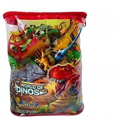 Sanyal Exclusive and Awesome World Of Dino Animal Play Sets - 111 PCS with Play Mat - Multicolour(Multicolor)
Sanyal Exclusive and Awesome World Of Dino Animal Play Sets - 111 PCS with Play Mat - Multicolour(Multicolor)