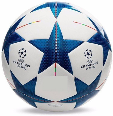 KABOOM blue star football size- Football - Size: (Pack of 1, Blue, White
