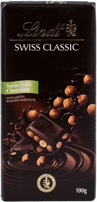 Lindt DARK HAZELNUT Bars(100 g)
