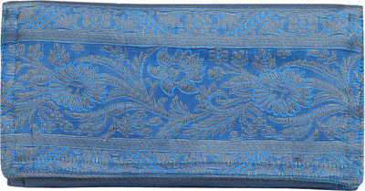 Indha Craft Party, Casual, Formal Blue Clutch