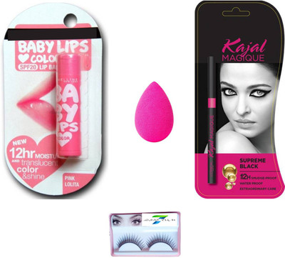 sirf tum 7 sirf tum 7eyelashes,puff blender,kajal magique supreme black,baby lips set ( 4 )(Set of 4)
sirf tum 7 sirf tum 7eyelashes,puff blender,kajal magique supreme black,baby lips set ( 4 )(Set of 4)