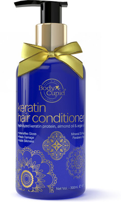 Body Cupid Keratin Hair Conditioner with Hydrolyzed Keratin Protein,Coconut Oil and Argan Oil - 300 mL(300 ml)
Body Cupid Keratin Hair Conditioner with Hydrolyzed Keratin Protein,Coconut Oil and Argan Oil - 300 mL(300 ml)