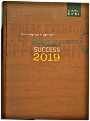 Global Diaries A5 Planner/Organizer("Success" Premium New Year Diary '2019', Multicolor)
Global Diaries A5 Planner/Organizer("Success" Premium New Year Diary '2019', Multicolor)