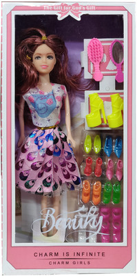 Kidzoo Big Size Baby Fashion Doll & Hair and Shoes Accessories Kit Play Set For Girls , Kids Gift and Showpiece -Kids Toy(Multicolor)
Kidzoo Big Size Baby Fashion Doll & Hair and Shoes Accessories Kit Play Set For Girls , Kids Gift and Showpiece -Kids Toy(Multicolor)
