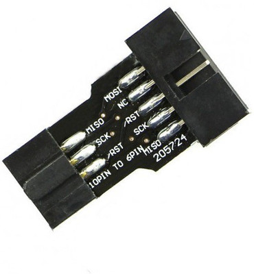 xcluma 10 Pin to 6 Pin Adapter Board for AVRISP MKII USBASP STK500 High Quality Electronic Components Electronic Hobby Kit
xcluma 10 Pin to 6 Pin Adapter Board for AVRISP MKII USBASP STK500 High Quality Electronic Components Electronic Hobby Kit