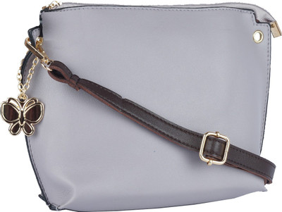 Butterflies Sling Bag(Grey)