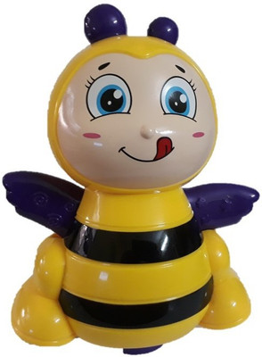 Tako bell Musical and Learning Toys for Baby Kids Happy BEE Dance and Move with Flashing Lights and Music Size : 14 x 12 x 19 cm(Yellow)
Tako bell Musical and Learning Toys for Baby Kids Happy BEE Dance and Move with Flashing Lights and Music Size : 14 x 12 x 19 cm(Yellow)