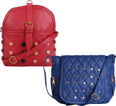 Element Cart Women Casual, Evening/Party, Formal Red, Blue PU Sling Bag, Blue;red
Element Cart Women Casual, Evening/Party, Formal Red, Blue PU Sling Bag, Blue;red