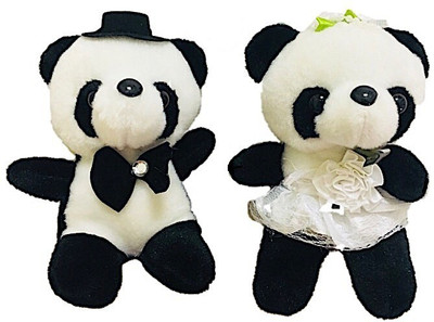 Wonderland Toys Tiny Couple panda soft toy for kids and teens - 13 cm(Black and White)
Wonderland Toys Tiny Couple panda soft toy for kids and teens - 13 cm(Black and White)